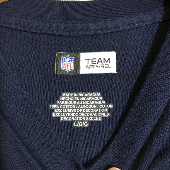 NFL Navy St. Louis Rams Graphic Shortsleeve Tshirt - Picture 3 of 5